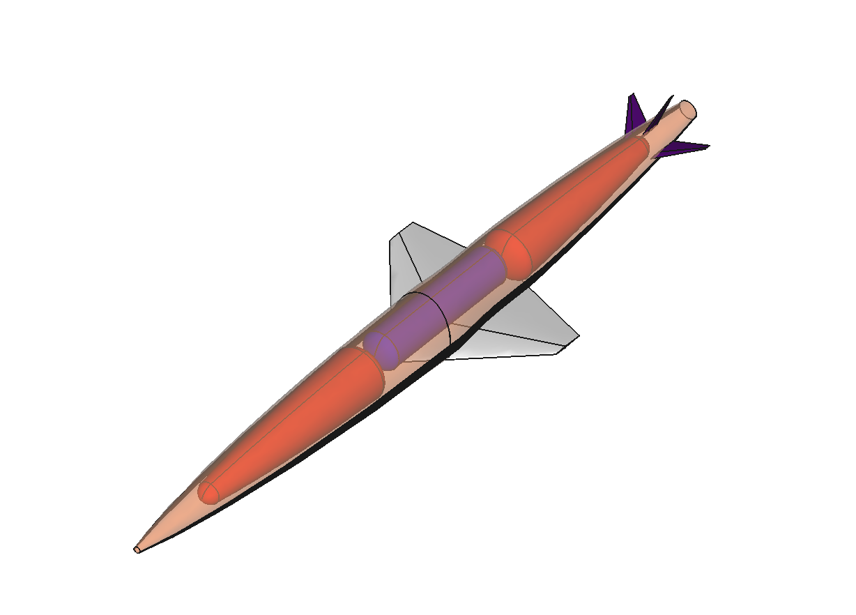 Preliminary layourt of subscale test vehicle